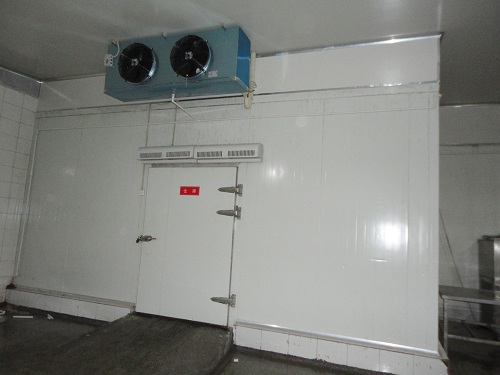 浩爽制冷為遂寧某公司建造的水產冷庫