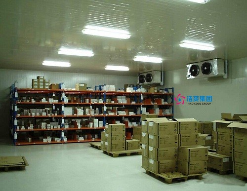 圖為完工后藥品入庫時拍攝